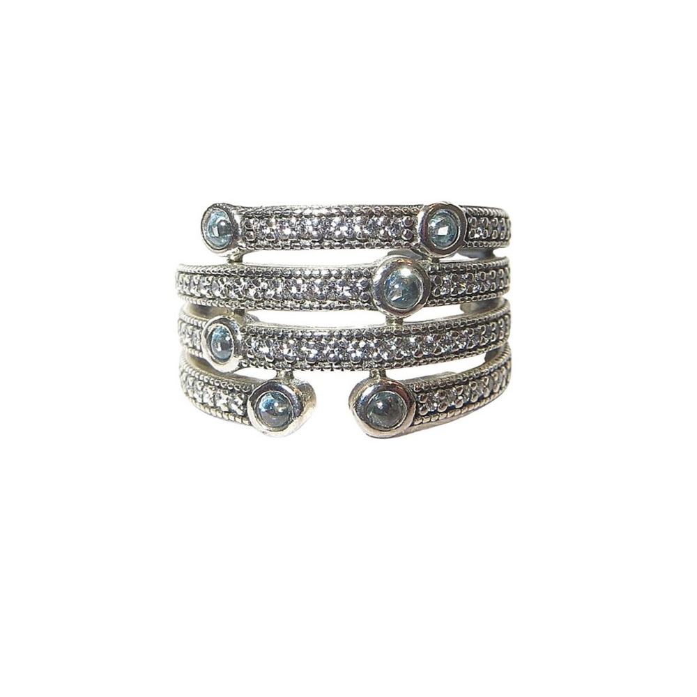 Pandora Shimmering Ocean Ring